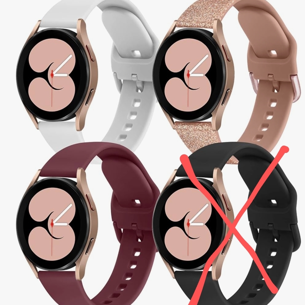 Elegant Smartwatch with Interchangeable Bands